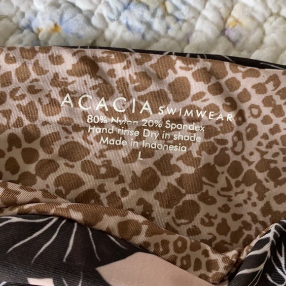 NWOT ACACIA Swimwear - Back Elephant Mentawai Bikini Bottom - Large - Picture 6 of 9